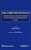Image de CEDU e ordinamento italiano. La giurisprudenza della corte europea dei diritti dell'u
