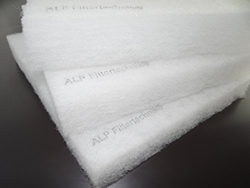 Filtermatte zum Zuschneiden G3 10m x 1m – Dicke ca. 18 – 22 mm (je nach Charge) ca. 200g/m² Staubschutz Luftfilter Vlies Filter Lüftungsanlagen - 2