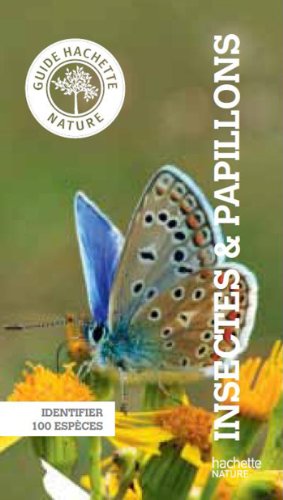 Book's Cover ofGuide Hachette Nature insectes et papillons