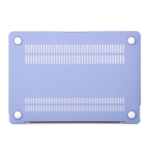 MOSISO Ultra Slim Plastik Hartschale Schutzhülle Hülle Snap Case für Neu MacBook Pro 12 Zoll mit Retina Display A1534, Serenity Blau - 6