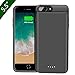 Produktbild Beefix Akku Hülle für iPhone 8Plus/7Plus/6S Plus/6 Plus, 7500mAh Wiederaufladbare Verlängerungsladegerät Portable Battery Pack Backup Energien Bankabdeckung
