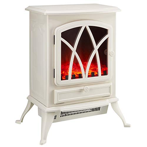 Zennox 2000W Electric Stove Fire Place, Portable Free Standing Heater