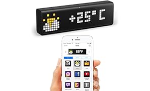 LaMetric Time - Orologio Wi-Fi con App