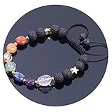 tory burch armband rea Haken-Art: Lace-up, Armbänder Feature: Naturstein + Mischfarbe + Adjustable + flache runde Perle + Sterne, Einstellungs-Art: Kein, Verpackung: Beutel + Bubble Wrap