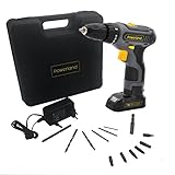 Powerland Perceuse visseuse sans fil (Li-lon, 18V,2 vitesses, Mandrin amovible m