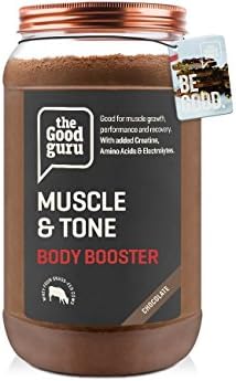 Whey Protein by The Good Guru | Muscle Recovery | Mass Gainer | Muscle Builder | Aids Muscle Growth, Performance &amp; Recovery - 1kg