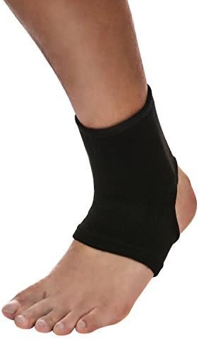 Tamasiyi 805N Neoprene Compression Ankle Sleeve Ankle Support Ankle Strap Brace Latex Free S to L Tennis, Badminton, Jogging, Hiking, Soccer (L(Men Shoe Size: US10.5~US12.5)) by Tamasiyi
