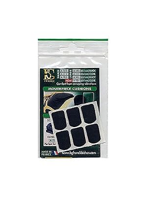 BG: A10S Small Mouthpiece Cushion - Black (Pack of 6). Pour Clarinette, Saxophone