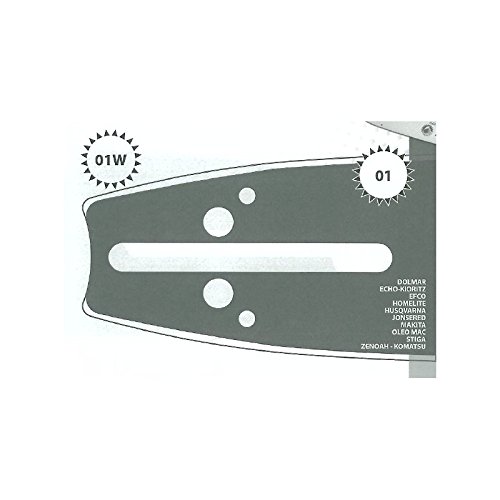 examen Guide tronçonneuse 45 CM adaptable HUSQVARNA 345 type 325 1.5mm 72 Maillons