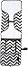 3 Bees & Me Changing Pad Diaper Clutch - Portable Diaper Changing Station Kit with Mat for Travel, Chevron
