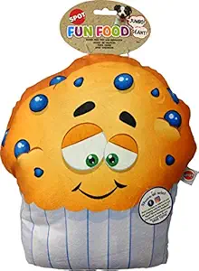 Fun Food Jumbo Size Plush Dog Toy Muffin 11