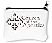 Produktbild Church of Apostles Reißverschluss-Geldbörse Brieftasche Geldbörse