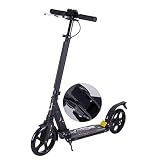 Fácil de plegar: el sistema de plegado de un scooter portátil para adultos es un sistema de plegado de 3 segundos; Este scooter plegable le dará una experiencia conveniente durante su conducción.