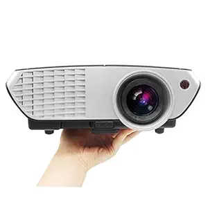 PlayTM Projector 3D Full HD LED Projector 3000Lumens TV Home Theater LCD Video VGA Beamer with 1 Year Warranty (Basic Version)