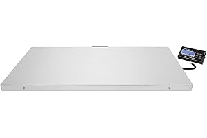 FUNYSF 103 * 53cm Veterinärwaage Haustierwaage Digitale Hundewaage Katze Tischwaage 300kg Große Haustierwaage