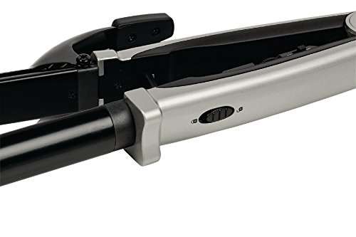 Eurosell – Profi Keramik 2-in-1-Haarstyler 25mm Haarglätter mit Lockenstabfunktion Glätteeisen Glätteisen Lockenstab Kombi Gerät - 5