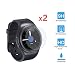Produktbild HZY Hartglas Displayschutzglas(2 Stück)für Samsung Gear S2 Smartwatch Screen Protective Glass Film