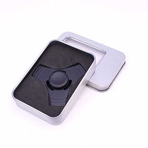 YIHANG @ Fidget Spinner Triangle Fingertip Gyro Finger Screw High Speed Ultra Durable Decompression Toys,Black YIHANG @ Fidget Spinner Triangle Fingertip Gyro Finger Screw High Speed Ultra Durable Decompression Toys,Black