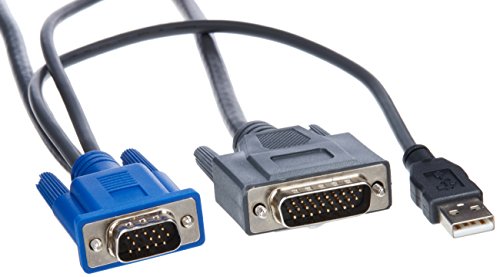 HP 1x4 KVM Console USB Kabel 6ft