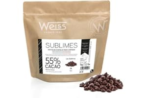 DUPLEIX Pépites de chocolat noir 55% Les Sublimes 1kg Weiss