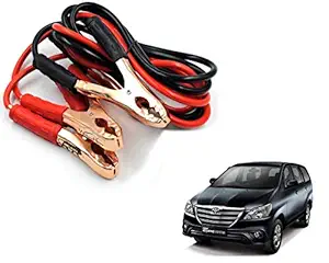 WolkomHome Jumper Cable Booster cable car Battery charger 500-Amp to 700-Amp Capacity 2-mtr for Toyota Innova 2013-2015