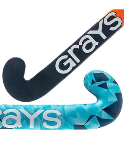 Palo De Hockey Junior JLB 20% Carbono - Para Niños Y Niñas, Arco Bajo, 500g, Ideal Para Hockey Sobre Césped