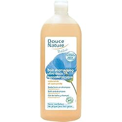 Douce Nature - PRI 5203 - Hygiène Bébé - Bain Shampoing Bébé Cosmébio - 1 l