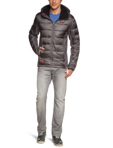 Bergans Herren Daunenjacke Myre, Solid Dark Grey, L, 5346