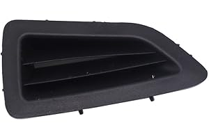 1 pc Black SHLPDFM O/S Driver Side Vent Dashboard Air Vent Grille Accessories Driver Side Vent Compatible with Ford Fiesta MK7/MK7.5