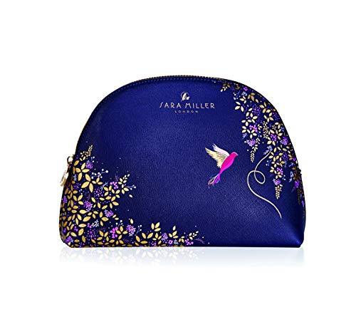 Sara Miller Trousse cosmétique, Bleu marine, Medium