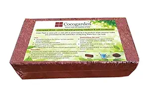 Cocogarden Cocopeat Brick - Expands To 3.5 Kg Powder