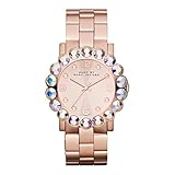 Marc Jacobs mbm3223 Damen Uhr mit Edelstahlarmband, Gold/Grau