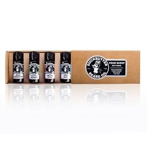 DUCKBUTTER Duck Butter Beard Oil - Natural & Organic 4-Pack Boxed Gift Set - Best Deal! - Image 2