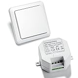 rsl funk-schalter-set einbau 1x Funk-Wandsender YWT 8500 Intertechno Funk-Einbauschalter