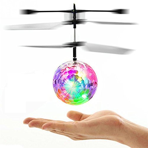 Preisvergleich Produktbild CCYOO Diamant-Bunte Hubschrauber-Drohne-Induktions-Fliege... Fernsteuerungshand Spielt Ball