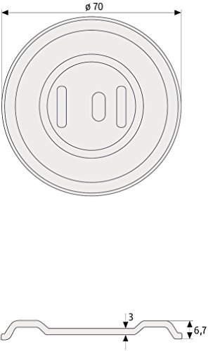 ABUS Gitterrostsicherung GS20, 01281 - 4