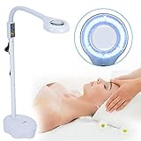 AJUSTABLE GOOSENECK: la lámpara de pie con una manguera flexible se puede ajustar a la altura que desee, el orificio de llenado de agua para infundir agua a la base ancla firmemente la lámpara para que no se vuelque, de modo que pueda operar libremente