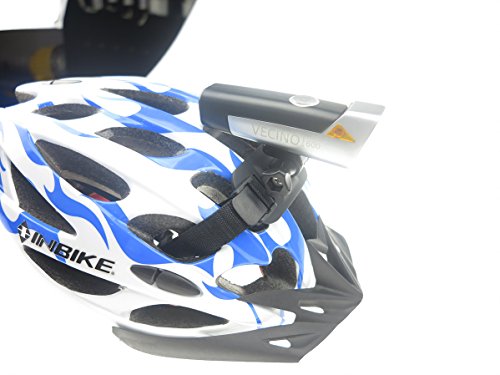 VECINO Street MTB LED Frontlicht, Helmlampe, Fahrradlicht, Fahrradlampe, Scheinwerfer, wiederaufladbar - 6