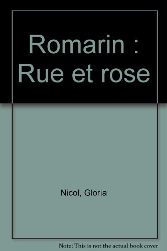 couverture de : Romarin