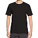 Produktbild Elecenty Herren Poloshirt, Solide Kurzarmshirt Lose Pullover Bluse T-Stücke Männer Sommerhemd Sommerbluse Tops Blusen Sweatshirt Hemd Pulli T-shirt Blusentop Kurzarmlig (XL, Schwarz)