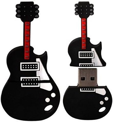 TheMax® Memory Stick Guiter 16GB USB 2.0 Flash Key Pen Drive Thumb Drive UK Novelty Cute Cartoon (16GB, Guiter)