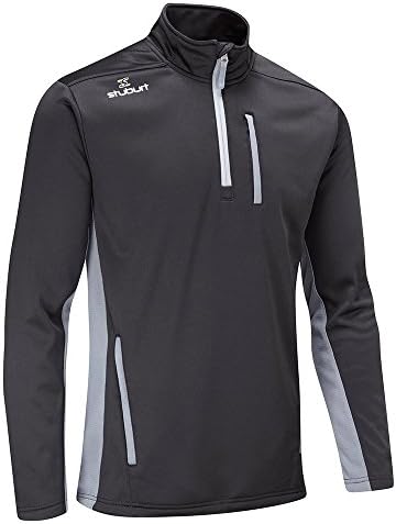 Stuburt 2017 Mens Endurance Sport Half Zip Fleece Pullover - Black - L