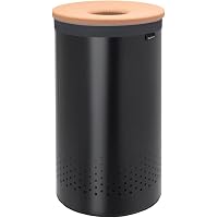 Brabantia Sac à Linge Gris 30-35 L - Sac De Remplacement Pour Corbeille à Linge, Pratique Et Résistant