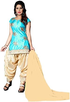 The Indian Fashions Indian Women Designer Partywear Ethnic Traditonal Aqua Salwar Kameez.