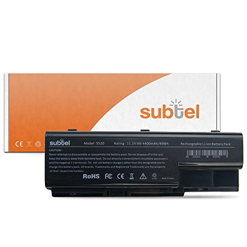 subtel® Qualitäts Akku für Packard Bell EasyNote LJ61 EasyNote LJ63 EasyNote LJ65 EasyNote LJ67 EasyNote LJ71 EasyNote LJ73 EasyNote LJ75 EasyNote LJ77 (4400mAh) - AS07B31 AS07B41 AS07B51 AS07B61 AS07B71