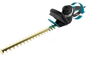 Cecotec Cortasetos Longitud Corte hasta 61cm TitaniumSword 610 XL. 500W, Motor sin Escobillas, Brushless, Cuchillas de Titanio, Ramas hasta 20mm, Mando Rotatorio, Sistema de Encendido de Seguridad