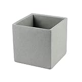 macetas hormigon grandes Tamaño del molde: 12 x 12 x 10.5 cm. Tamaño interior: 10 x 10 x 10 cm.