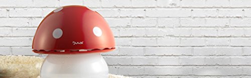 Duux Air Humidifier and Night Light - Mushroom Red