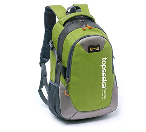 Outdoor peak Unisex Jungend Oxford wasserdicht Büchertasche Rucksack Laptoptasche Unitasche Freizeitrucksack Schulrucksack Studententasche Daypacks Reisetasche - 2
