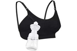Neppein Maternity Nursing Bra - Seamless Pregnancy Bra for Breastfeeding & Sleep - Bralette with Removable Spill Prevention Pads & Extenders